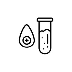 blood sample icon